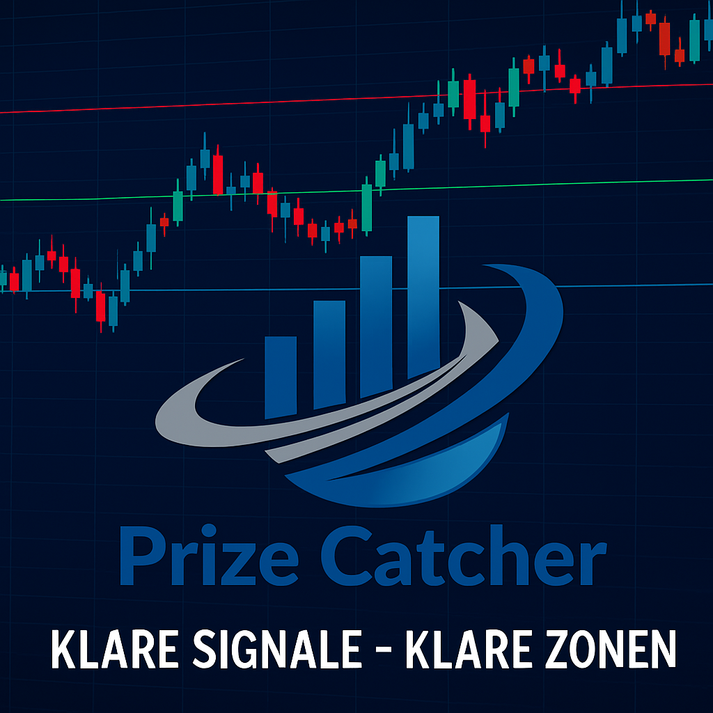 PrizeCatcher Handelssignale auf einem Trading-Chart